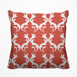 Galton Damask Outdoor Reversible Throw Square Pillow