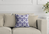 Galton Damask Outdoor Reversible Throw Square Pillow