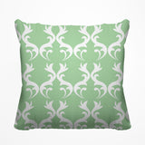 Galton Damask Outdoor Reversible Throw Square Pillow