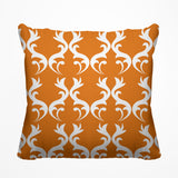 Galton Damask Outdoor Reversible Throw Square Pillow