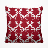 Galton Damask Outdoor Reversible Throw Square Pillow