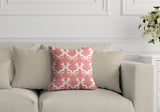 Galton Damask Outdoor Reversible Throw Square Pillow