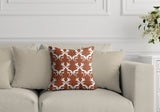 Galton Damask Outdoor Reversible Throw Square Pillow