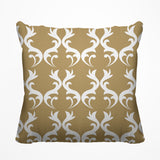 Galton Damask Outdoor Reversible Throw Square Pillow