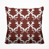 Galton Damask Outdoor Reversible Throw Square Pillow