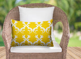 Falmore Floral Reversible Indoor/Outdoor Rectangular Pillow