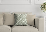 Henley Geometric Reversible Indoor/Outdoor Square Pillow