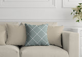 Henley Geometric Reversible Indoor/Outdoor Square Pillow