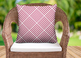Henley Geometric Reversible Indoor/Outdoor Square Pillow