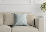 Henley Geometric Reversible Indoor/Outdoor Square Pillow
