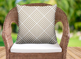 Henley Geometric Reversible Indoor/Outdoor Square Pillow