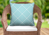 Henley Geometric Reversible Indoor/Outdoor Square Pillow