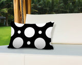 Holka Geometric Reversible Indoor/Outdoor Rectangular Pillow