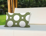 Holka Geometric Reversible Indoor/Outdoor Rectangular Pillow