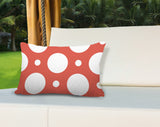 Holka Geometric Reversible Indoor/Outdoor Rectangular Pillow