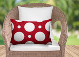 Holka Geometric Reversible Indoor/Outdoor Rectangular Pillow