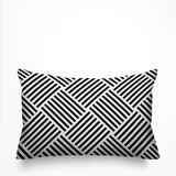 Joplin Geometric Reversible Indoor/Outdoor Rectangular Pillow