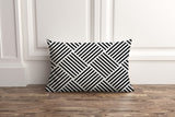 Joplin Geometric Reversible Indoor/Outdoor Rectangular Pillow