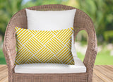 Joplin Geometric Reversible Indoor/Outdoor Rectangular Pillow