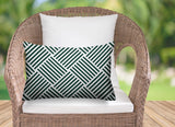 Joplin Geometric Reversible Indoor/Outdoor Rectangular Pillow