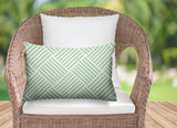 Joplin Geometric Reversible Indoor/Outdoor Rectangular Pillow