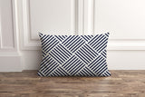 Joplin Geometric Reversible Indoor/Outdoor Rectangular Pillow