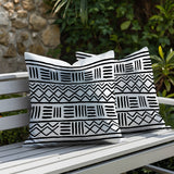 Luva Tribal 2 Sets Indoor/Outdoor Reversible Square Pillow