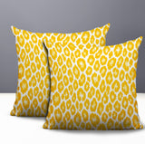 Ballen Zebra Print Indoor/Outdoor Reversible Square Pillow
