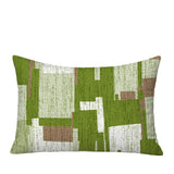 Samie Patchwork  Indoor/Outdoor Reversible Rectangular Pillow