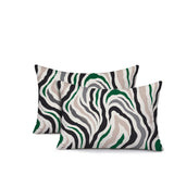 Mila Zebra Print Indoor/Outdoor Reversible Rectangular Pillow