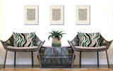 Clark Zebra Print Indoor/Outdoor Reversible Rectangular Pillow