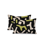 Mai 2 Sets Lumbar Indoor/Outdoor Reversible Indoor Pillow