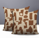 Jara 2 Sets Indoor/Outdoor Reversible Indoor Square Pillow