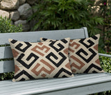 Tara 2 Sets Indoor/Outdoor Reversible Indoor Rectangular Pillow