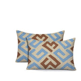 Tara 2 Sets Indoor/Outdoor Reversible Indoor Rectangular Pillow