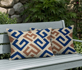 Tara 2 Sets Indoor/Outdoor Reversible Indoor Rectangular Pillow