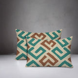 Tara 2 Sets Indoor/Outdoor Reversible Indoor Rectangular Pillow