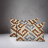 Tara 2 Sets Indoor/Outdoor Reversible Indoor Rectangular Pillow