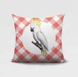 Cockatoo Indoor/Outdoor Reversible Square Pillow