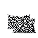 Cheya Zebra Print Indoor/Outdoor Reversible Rectangular Pillow