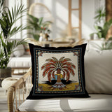 Aalia Palm Reversible Indoor/Outdoor Square Pillow