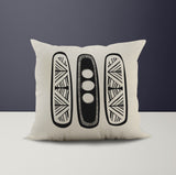 Abeo Abstract Reversible Indoor/Outdoor Square Pillow Cover