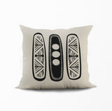 Abeo Abstract Reversible Indoor/Outdoor Square Pillow Cover