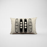 Abeo Abstract Reversible Indoor/Outdoor Rectangular Pillow