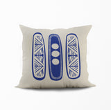 Abeo Abstract Reversible Indoor/Outdoor Square Pillow Cover