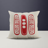 Abeo Abstract Reversible Indoor/Outdoor Square Pillow Cover