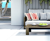 Abeo Abstract Reversible Indoor/Outdoor Square Pillow Cover