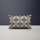 Abia Geometric Reversible Indoor/Outdoor Rectangular Pillow