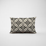 Abia Geometric Reversible Indoor/Outdoor Rectangular Pillow