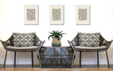 Abia Geometric Reversible Indoor/Outdoor Rectangular Pillow